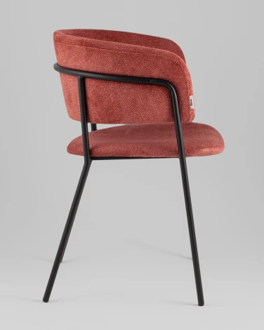 Кресло Нэлли New буклированный велюр терракотовый Stool Group арт.УТ000039979