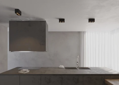 Накладной светильник LED SP-CUBUS-S195x100-2х8W Day4000 (BK, 45 deg, 230V) (Arlight, IP20 Металл) 036056