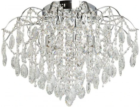 Потолочная люстра хрустальная с пультом De City Бриз 111014712