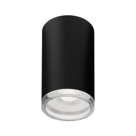 Точечный светильник накладной Wolta WSL-GU10/14B под лампу GU10 Черный AQUA