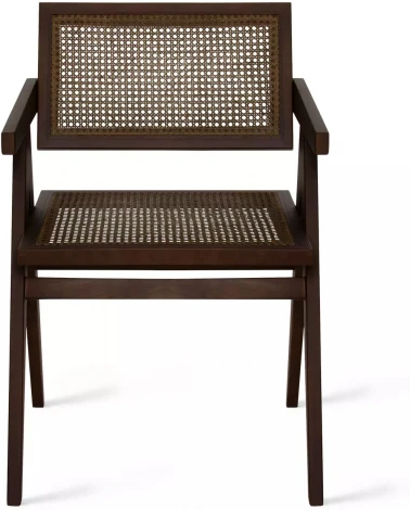 Стул с подлокотниками Franz, бук натуральный, лак коричневый Top Concept (20847)