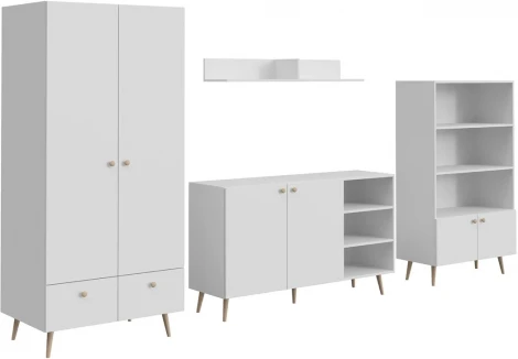 Композиция Rili 3 ОГОГО (арт.855070), (ЛДСП/Белый)