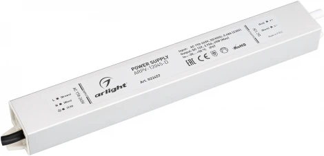 Блок питания ARPV-12045-D (12V, 3.8A, 45W) (IP67 Металл) 022457 Arlight ARPV