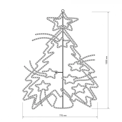 Световая фигура Ardecoled ARD-FIR 025310