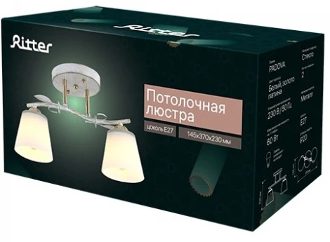 Потолочная люстра на штанге Ritter Padova 52510 3