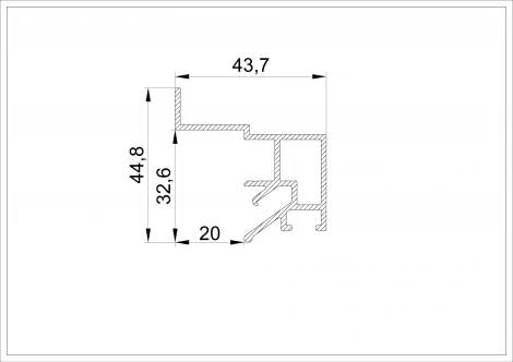 Профиль SWG PRO FSC-20-BL-2