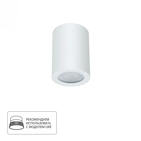 Точечный светильник накладной Arte Lamp Tino A1468PL-1WH (220V, IP44)