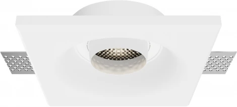 Точечный светильник под гипсокартон встраиваемый Maytoni Gyps Modern DL006-GU10-RD-W (220V)