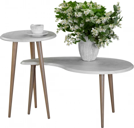 Стол журнальный BeautyStyle 19 дуб дымчатый/шимо от фабрики Mebelik