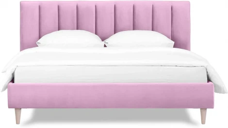 Кровать Queen II Sofia L 1600 ОГОГО (арт.577473), (Ткань/Сиреневый)