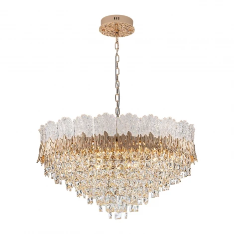 Подвесная люстра хрустальная Modelux MODELUX ML.9507.800 GD
