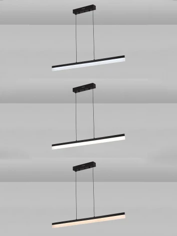 Подвесной светильник светодиодный Natali Kovaltseva Line HIGH-TECH LED LAMPS 82068 (регулировка яркости, 220V, пульт управления, на тросе)