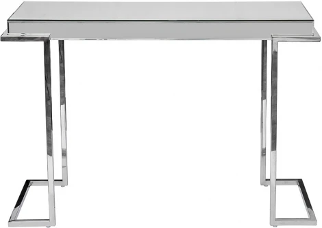 Консоль зеркальная каркас н/ж сталь хром 116*39*79см Garda Decor арт.KFG129