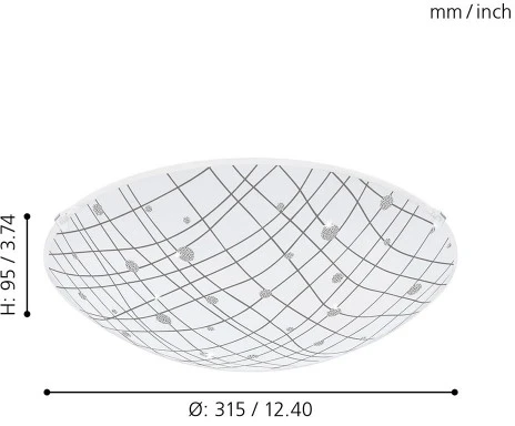 Настенно-потолочный светильник Eglo Vereda 96472 (LED, 220V)