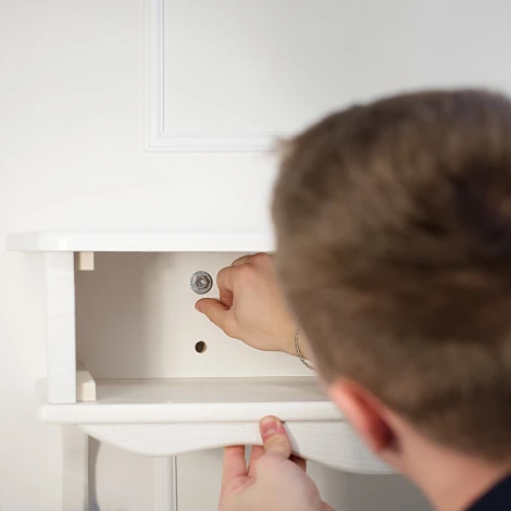 Консоль Берже 20 белый ясень от фабрики Mebelik