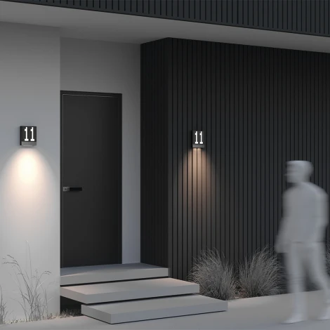 Уличный настенный светильник светодиодный Maytoni Anri O475WL-L10GF3K (220V, IP54)