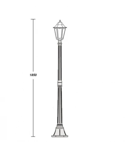 Наземный фонарь Oasis Light 79808M Bl (220V, IP44)