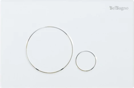 Кнопка смыва BelBagno Sfera BB014-SR-BIANCO белая