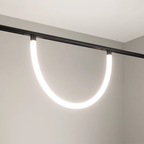 Трековый светильник магнитный светодиодный MAG-FLEX-TUBE-ELASTIC-L1000-14W Day4000 (BK, 360 deg, 48V) (Arlight, IP20 Металл) 034048