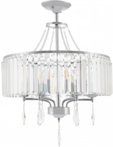 Подвесная люстра хрустальная на штанге Arte Milano Sorrento-1009 371009/6/50/500 CR (220V)