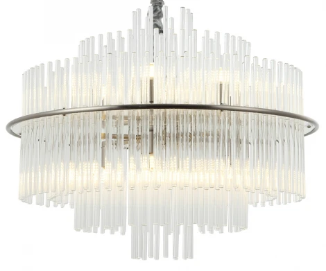 Подвесная люстра Stilfort Eclipse 2108/11/13PL (220V, хрусталь, на цепи, круглые)
