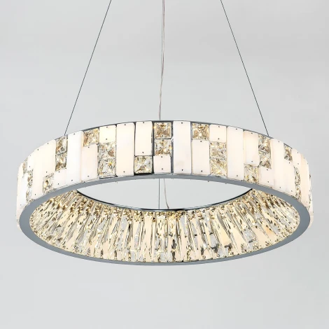 Подвесная люстра светодиодная с регулировкой цветовой температуры Modelux MODELUX ML.6988.600P CR