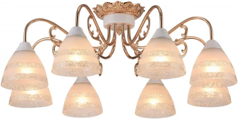 Потолочная люстра Arte Lamp Francesca A7072PL-8WG