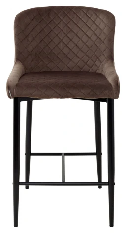 Полубарный стул M-City ARTEMIS BLUVEL-38 LATTE (H=65cm), велюр