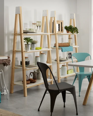 Обеденный стул La Forma (ex Julia Grup) Malira (Графит,Черный/ Металл,Сталь)