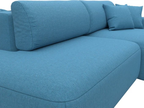 Диван угловой Лига-036 НПБ Модерн правый угол Лига Диванов (Рогожка) арт.125473