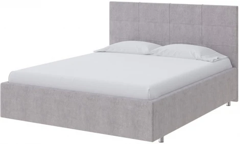 PROxSON Кровать Neo (Ткань: Велюр Лофти Серый) 140x190