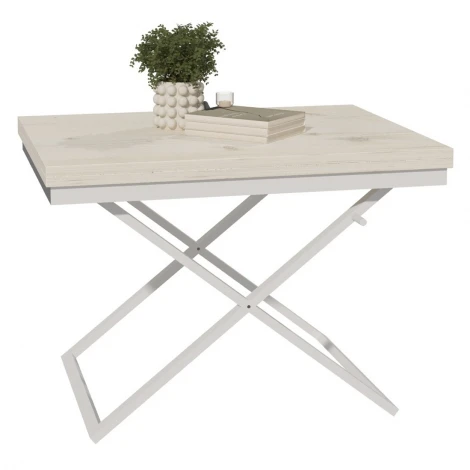 Стол-трансформер Манхэттен гаскон светлый пайн/крем Mebelik 009579