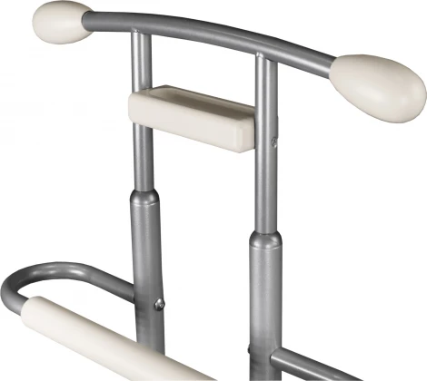 Вешалка костюмная ГАЛАНТ 333 металлик/слоновая кость Mebelik арт.008995