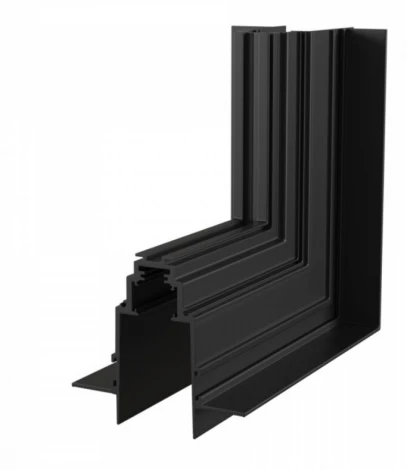 Угловой коннектор внешний Gravity встраиваемый черный (магнитный) Maytoni Technical TRX010OCL-22B