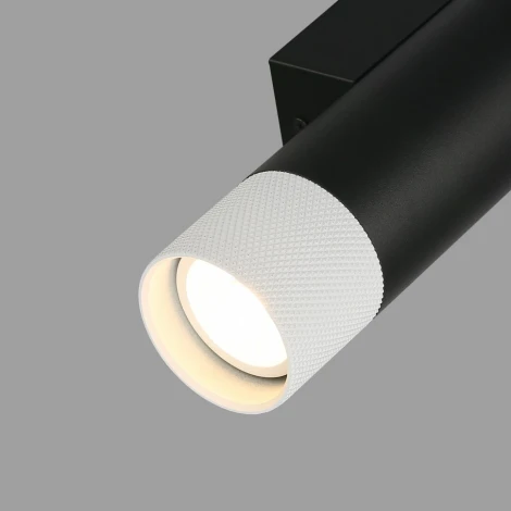 Настенный светильник iLedex Delta 2365-2 BK+WH (220V, круглые)