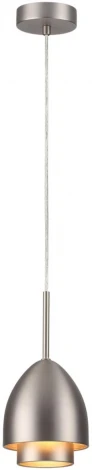 Подвесной светильник Lumion Avrora 8000/1A никель/никель металл/металл Е14 40W 220V (на проводе)