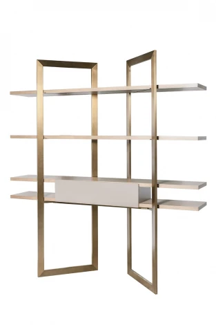 58DB-21171STEL Стеллаж Crossing 180*30*200см Garda Decor