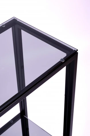 Консольный стол AllConsoles 1012-CB grey черный муар