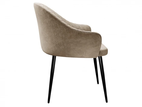 Стул DikLine 440 TW05 капучино, ножки черные арт.00-00079927