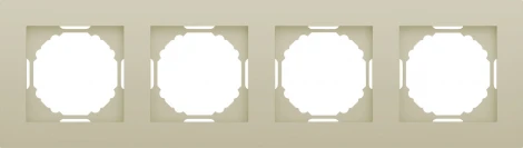 Рамка 4-я, Wave шампань Donel A07 DEW21451