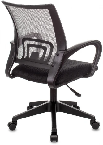 Кресло офисное TopChairs ST-Basic сетка/ткань темно-серый УТ000035163