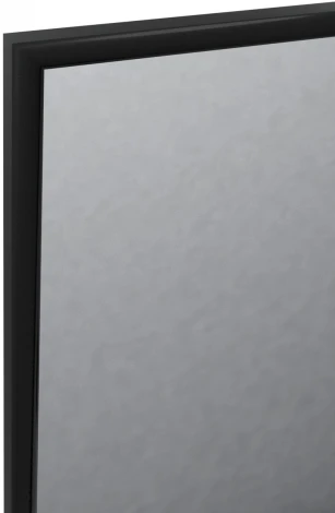 Зеркало настенное в раме Сельетта-6 ,черный 110 см х 40 см от фабрики Mebelik