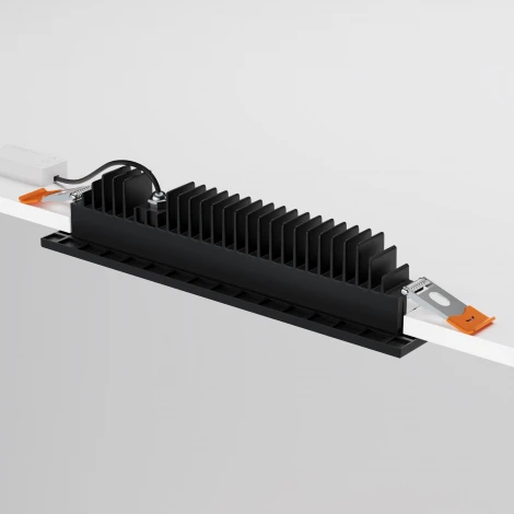 Встраиваемый уличный LED линейный светильник IP65 Maytoni Ghost O488DL-L12GF4K (220V)