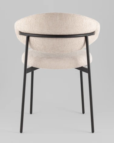 Стул Evan шенилл бежевый Stool Group УТ000042349