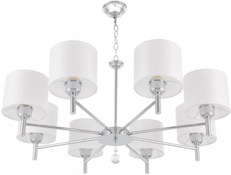 Подвесная люстра Arte Milano Amalfi-2756 332756/8 CR (220V, подвески, на цепи)