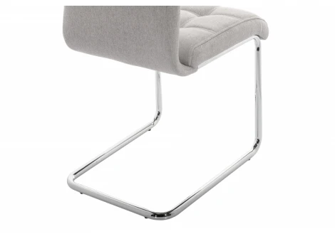 Обеденный стул Woodville Merano grey fabric 11522