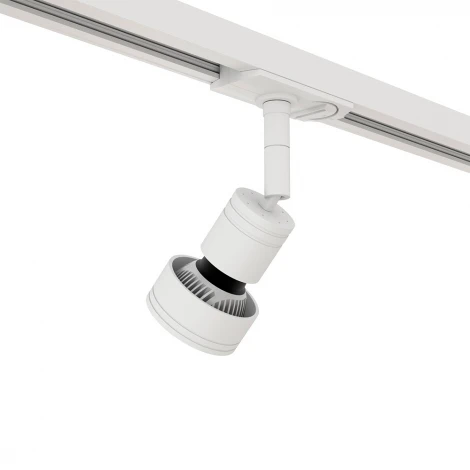 Трековый светильник однофазный 7W 220V White RAUMBERG 8126Wh (круглые)