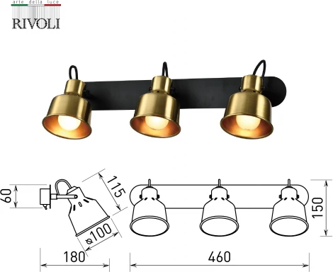 Спот Rivoli Lenore 7060-703