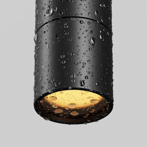 Уличный трековый светильник 8W 48V Maytoni Focus O-TR01-1-P-8WB3K (LED, круглые, IP65)