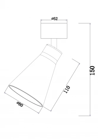 Спот Maytoni Virar C061CL-01MG